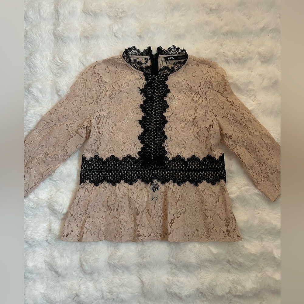 Zara Lace Top